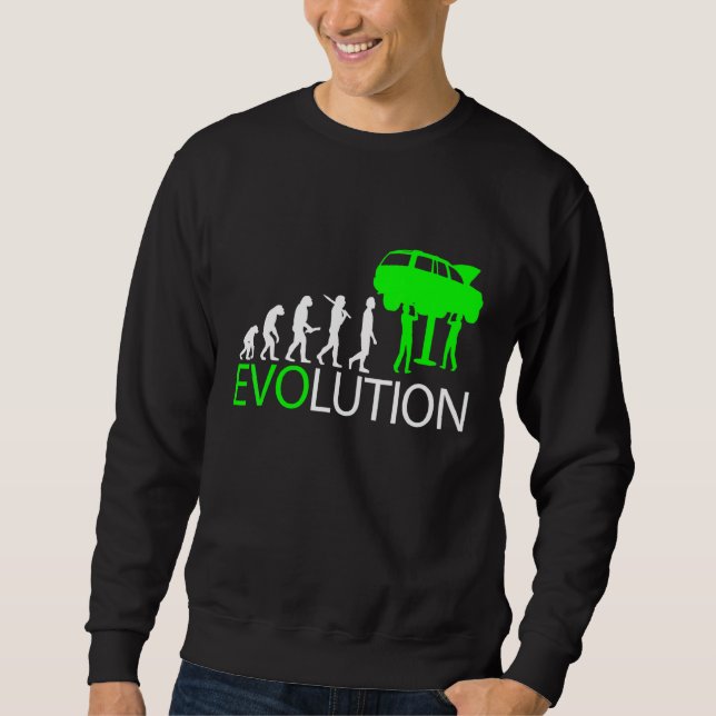 Sudadera Técnico mecánico de autos diciendo (Anverso)
