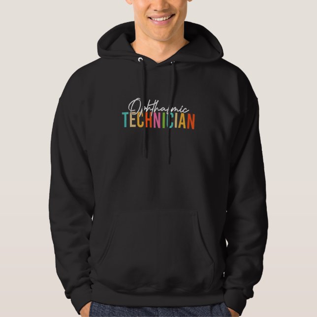 Sudadera Técnico Oftálmico Apreciación de Oftalmología D (Anverso)