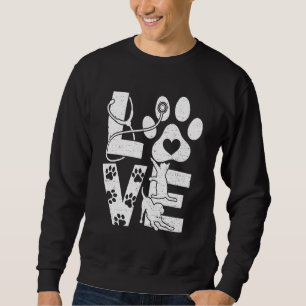 Sudadera Técnico Veterinario Ama Animales Técnico Veterinar