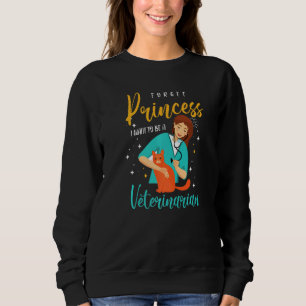 Sudadera técnico veterinario para Olvidar Princesa Quiero s