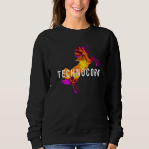 Sudadera Tecnocuerno Festival de Techno Rave Música DJ EDM 