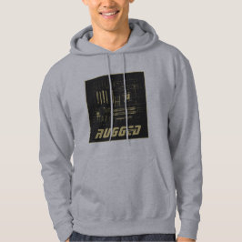 Sudadera tecnología de la tarjeta madre GEEK gris y dorado