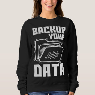 Sudadera Tecnología de programación de copia de seguridad g
