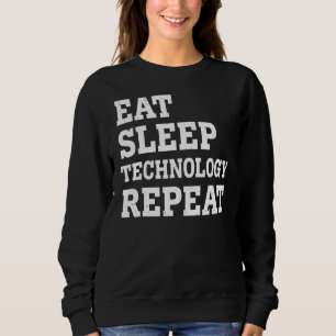 Sudadera Tecnología de sueño de comerse repetidamente sarcá