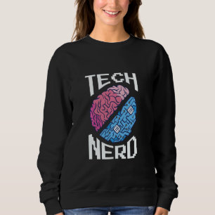 Sudadera Tecnologías Informáticas Nerd Para Ingenieros De S