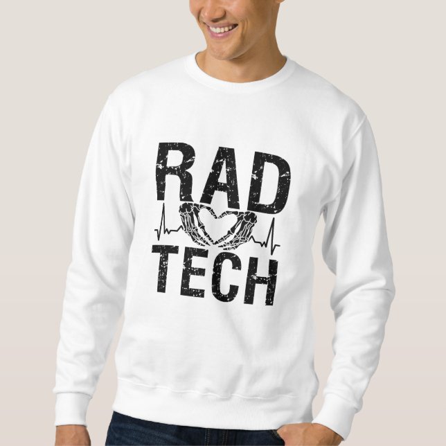 Sudadera Tecnólogo de Rad Tech Radiology (Anverso)