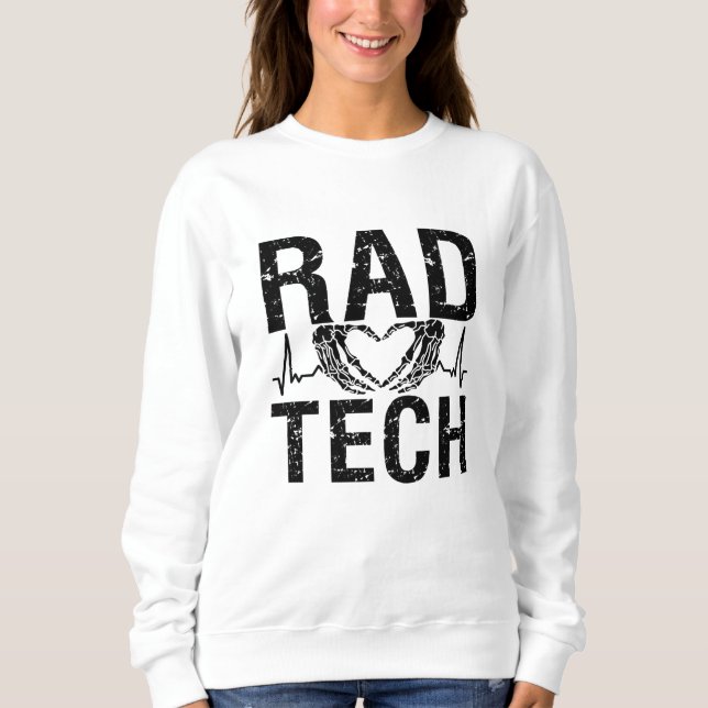 Sudadera Tecnólogo de Rad Tech Radiology (Anverso)