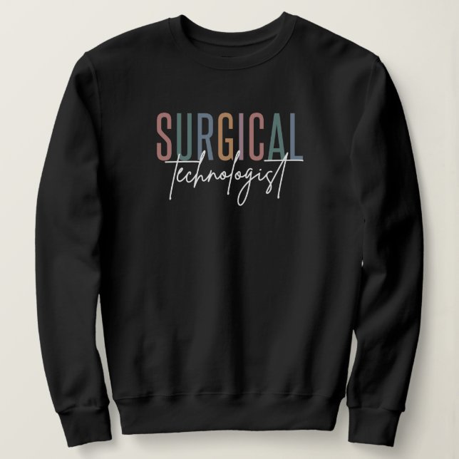 Sudadera Tecnólogo Quirúrgico Técnico Quirúrgico Med Quirúr (Anverso del diseño)