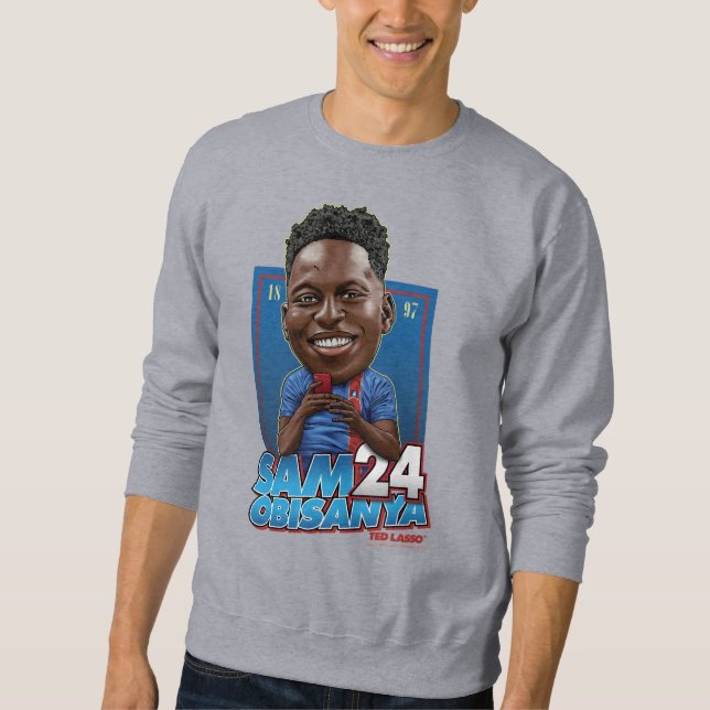 Sudadera Ted Lasso | Sam Obisanya Bobblehead (Anverso)