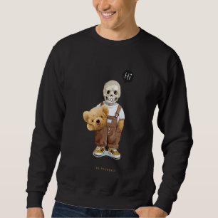 Sudadera Teddy Be Severed Oso Tú Mismo Cabeza De Vestido Pa