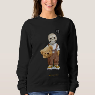 Sudadera Teddy Be Severed Oso Tú Mismo Cabeza De Vestido Pa