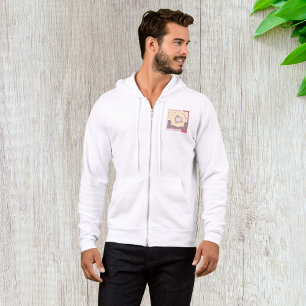 Sudadera Teddy Bear Baby Shower con círculos retro