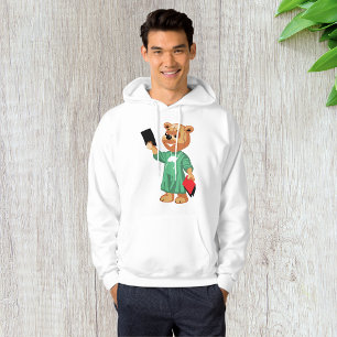 Sudadera Teddy Bear Médica Mens Hoodie