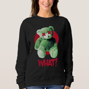 Sudadera Teddy Qué Horror Oso Teddy Qué