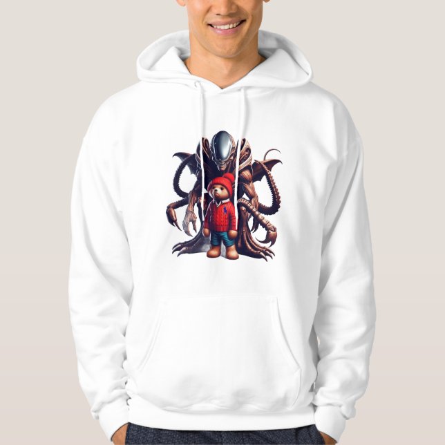 Sudadera Teddy y Alien 004 (Anverso)