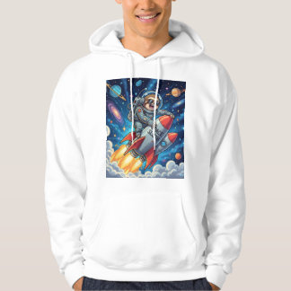 Sudadera Tee de aventura espacial divertida para soñadores
