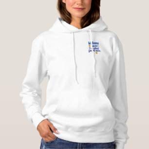 Sudadera Tee de mensaje positivo de bienvenida