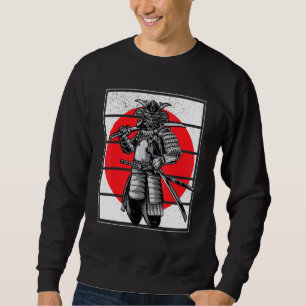 Sudadera Tee de Novedad gráfica de Samurai japonés