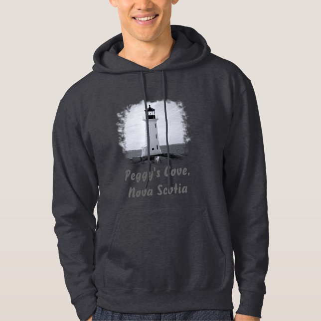 Sudadera Tee del faro de Peggy's Cove (Anverso)