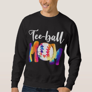 Sudadera Teeball Mom Tie-Dye Funny Ball Día de la Madre