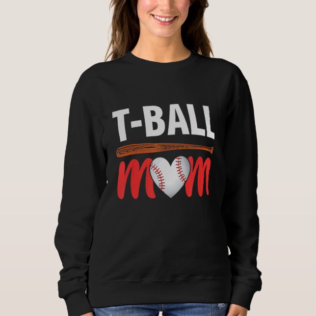 Sudadera Teeball Sports Ball Día de la Madre (Anverso)