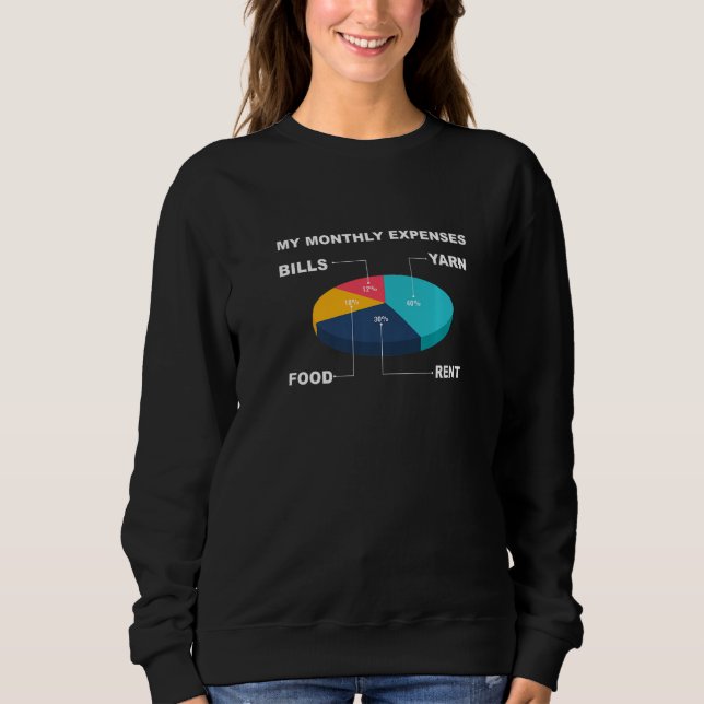 Sudadera Tejer - Gráfico Circular Divertido Tejedor Artesan (Anverso)