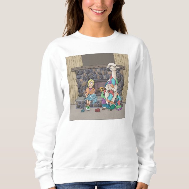 Sudadera Tejido de Alpaca (Anverso)