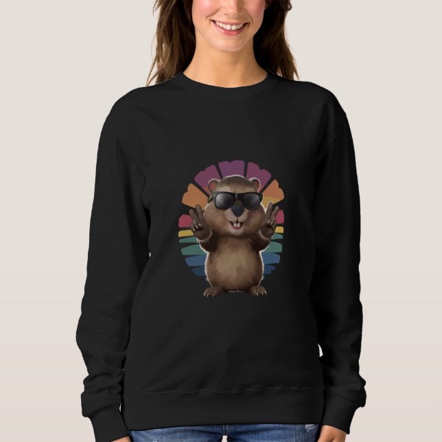 Sudadera Tejido de cerdo de tierra de carpintero capibara g (Anverso)