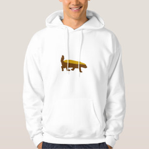 Sudadera tejón de miel