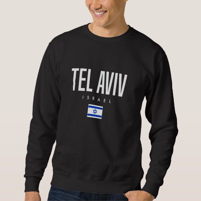Sudadera Tel Aviv Israel (Anverso)