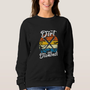 Sudadera Tela Sucia Y Diamantes