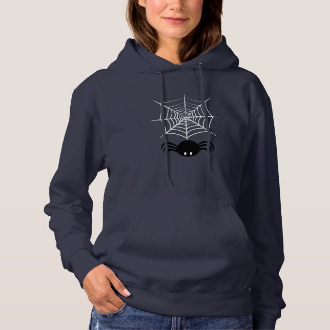 Sudadera Telaraña de Halloween  (Anverso)