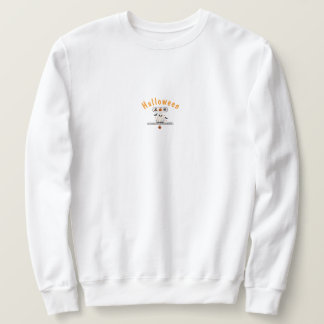 Sudadera Telaraña de Halloween Negra y Blanca Gótica Espelu