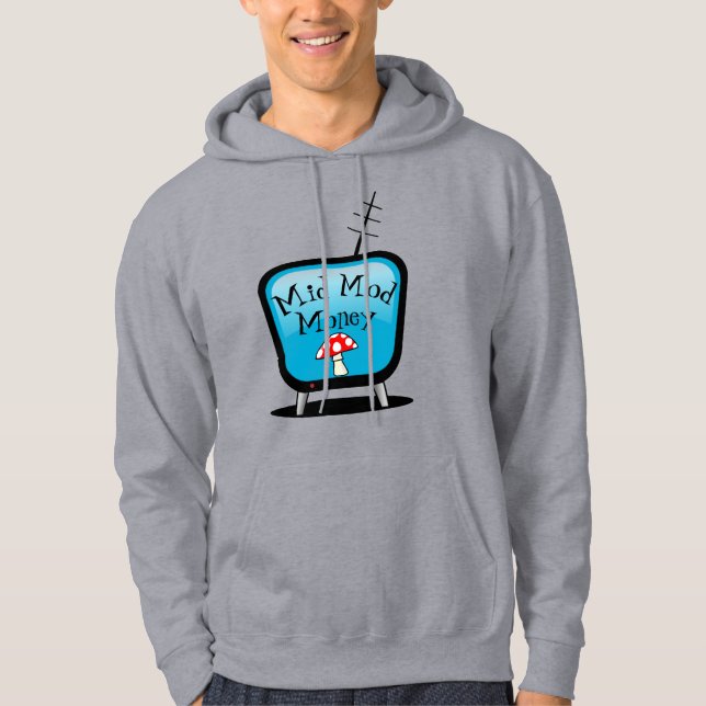 Sudadera Televisión atómica retro (Anverso)