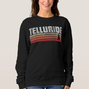 Sudadera Telluride Colorado estilo retro vintage 70s 80s 90
