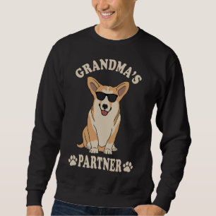 Sudadera Tema 355 de Corgi Dog, socio de Grandmas