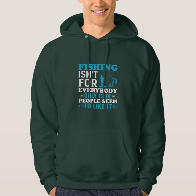 Sudadera Tema de pesca  (Anverso)