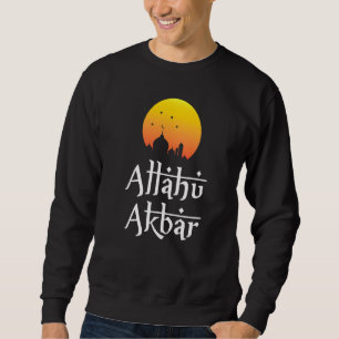 Sudadera Tema islámico Allahu Akbar Ramadán para los musulm