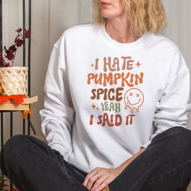 SUDADERA TEMÁTICO DE AGOSTO ODIO EL ESPÍRITU DE PUMPKIN SÍ  (Subido por el creador)