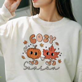 SUDADERA TEMÁTICO DE AGRUPACIÓN DEL RETRO TEMÁTICO DE OTOÑO
