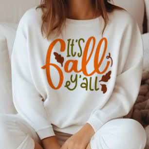 SUDADERA TEMÁTICO DEL OTOÑO ES CAÍDA