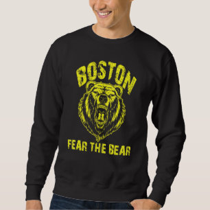 Sudadera Teme Que El Hockey Del Oso Tenga Conciencia De Bos