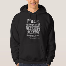 Temer El Contrabass Clarinet Player Hoodie