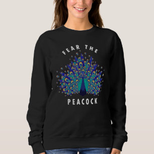 Sudadera Temer La Cita De Los Peacocks Coloridos