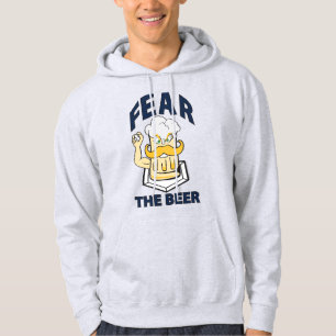 Sudadera Temer que la cerveza lance el béisbol