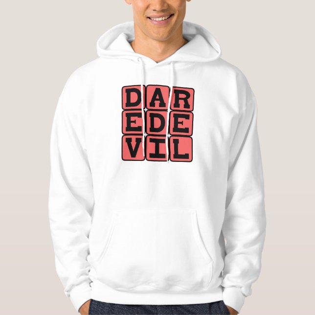 Sudadera Temerario, Tomador de riesgos (Anverso)