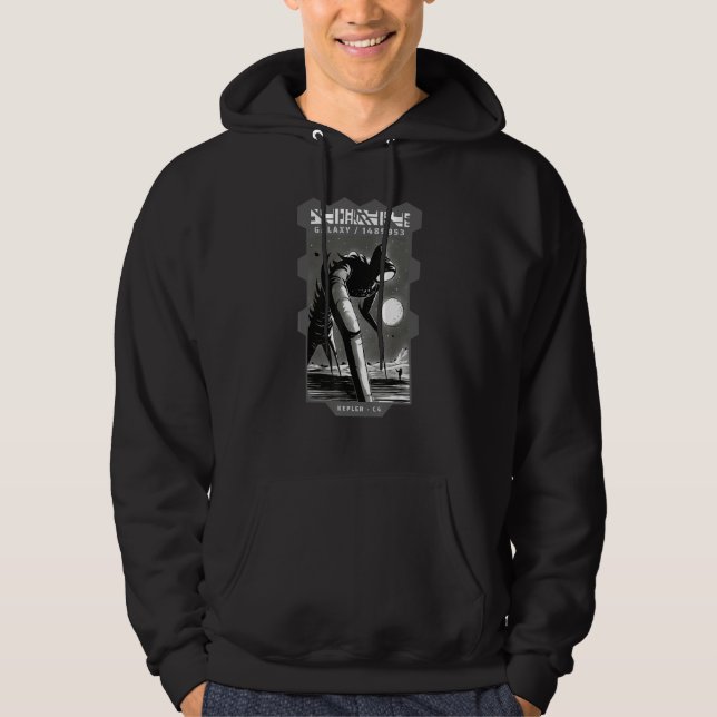 Sudadera Temor extraterrestre de la galaxia Kepler (Anverso)