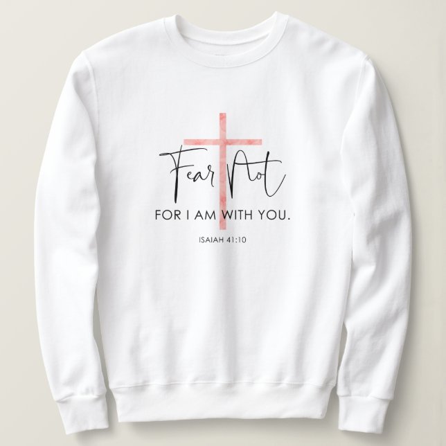Sudadera Temor, no por estar contigo, Biblia versus mujer (Anverso del diseño)
