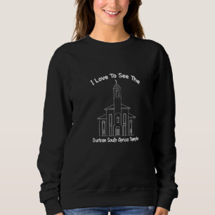 Sudadera Templo de Durban en Sudáfrica: Me encanta ver mi t