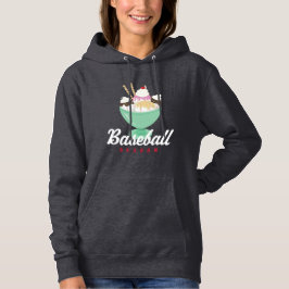 Sudadera Temporada de béisbol Ice Cream Sundae Hoodie